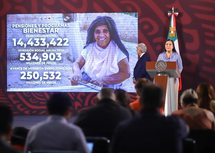 Más de 14.4 millones de derechohabientes reciben Pensiones y Programas de Bienestar