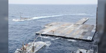 El muelle de EUA en Gaza permite entrada récord de ayuda humanitaria