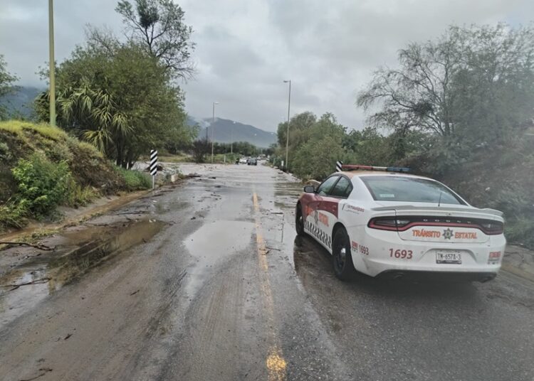 Participa Tránsito Estatal en acciones de auxilio ciudadano tras paso de «Alberto» por Tamaulipas