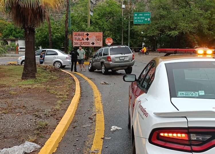 Participa Tránsito Estatal en acciones de auxilio ciudadano tras paso de «Alberto» por Tamaulipas