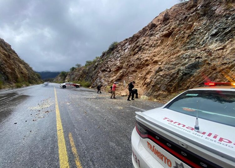 Participa Tránsito Estatal en acciones de auxilio ciudadano tras paso de «Alberto» por Tamaulipas