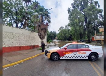 Participa Tránsito Estatal en acciones de auxilio ciudadano tras paso de «Alberto» por Tamaulipas