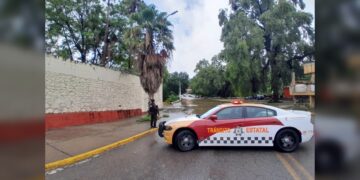 Participa Tránsito Estatal en acciones de auxilio ciudadano tras paso de «Alberto» por Tamaulipas