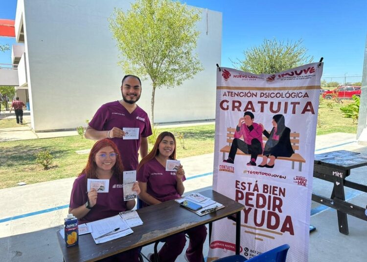 Procura Gobierno de NLD bienestar de la juventud con acciones de salud