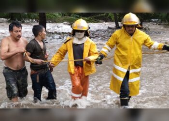 Protección Civil pide no acercarse al río San Marcos y zonas de riesgos