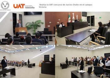 Realiza la UAT concurso de Juicios Orales en el campus Victoria