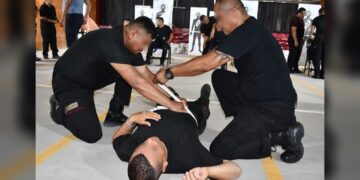 Recibe Guardia Estatal capacitación constante en Medicina Táctica Policial