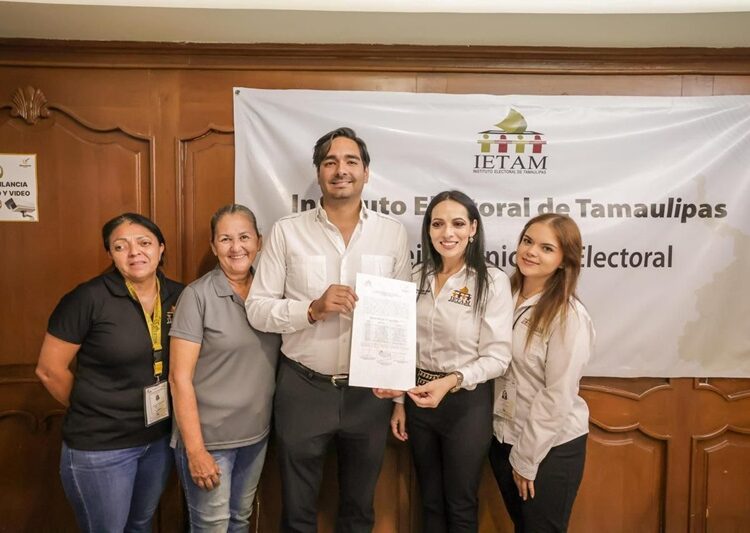 Recibió Carlos Peña Ortiz Constancia de Mayoría, al superar los 151,000 votos