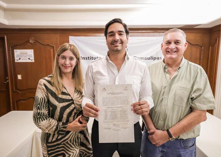 Recibió Carlos Peña Ortiz Constancia de Mayoría, al superar los 151,000 votos