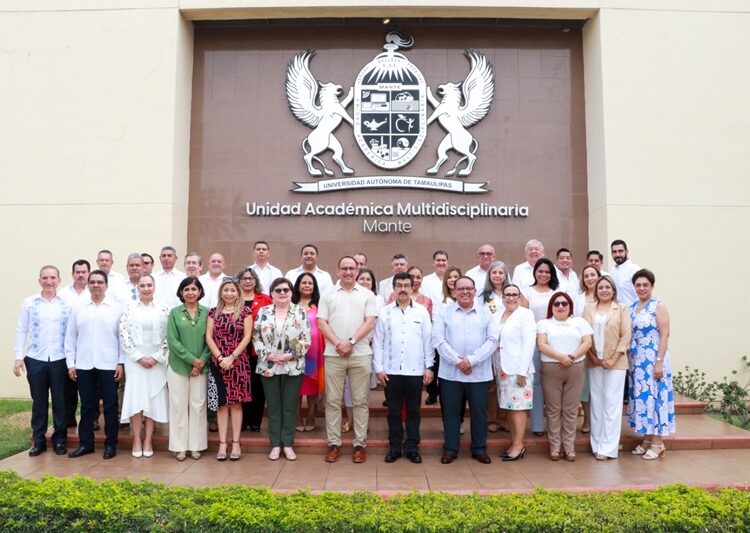 Rector de la UAT preside en la UAM Mante la reunión del Colegio de Directores