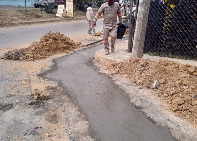 Repone COMAPA Altamira pavimento en colonias y fraccionamientos