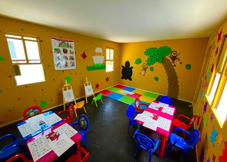 Inauguran espacio amigable en albergue “Senda de Vida 2”