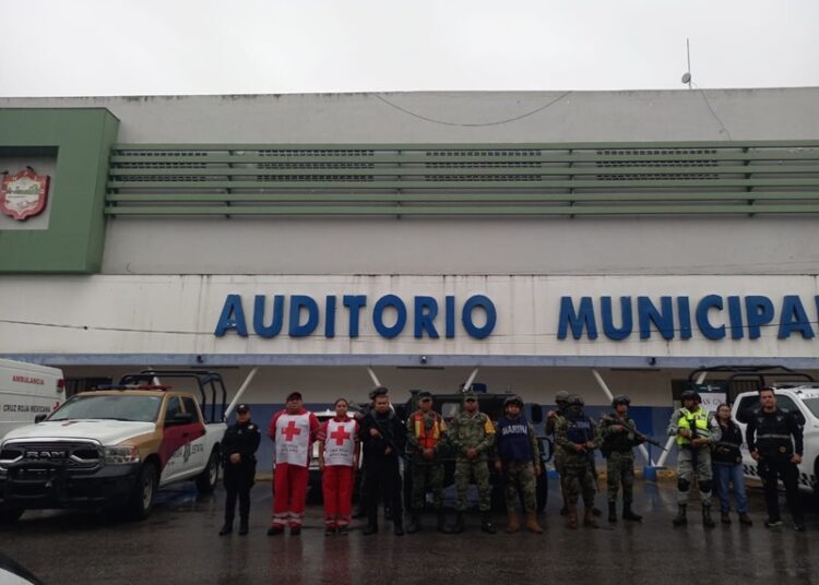 Guardia Estatal participa en recorridos de supervisión tras llegada de tormenta tropical Alberto