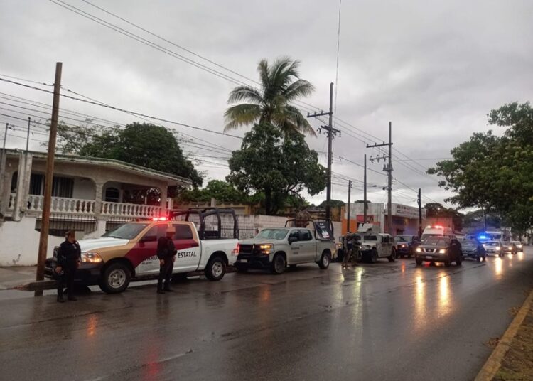 Guardia Estatal participa en recorridos de supervisión tras llegada de tormenta tropical Alberto