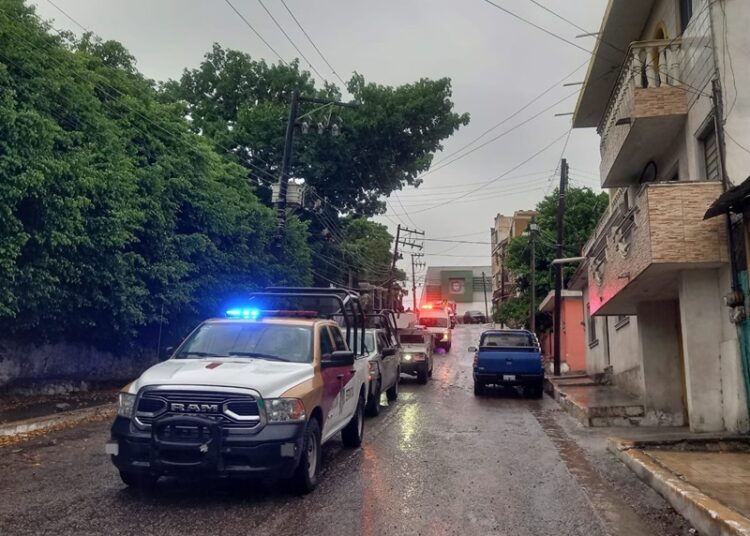 Guardia Estatal participa en recorridos de supervisión tras llegada de tormenta tropical Alberto