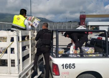 Llevan SSPT y PC despensas y atención médica a ejido de San Nicolás