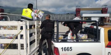 Llevan SSPT y PC despensas y atención médica a ejido de San Nicolás