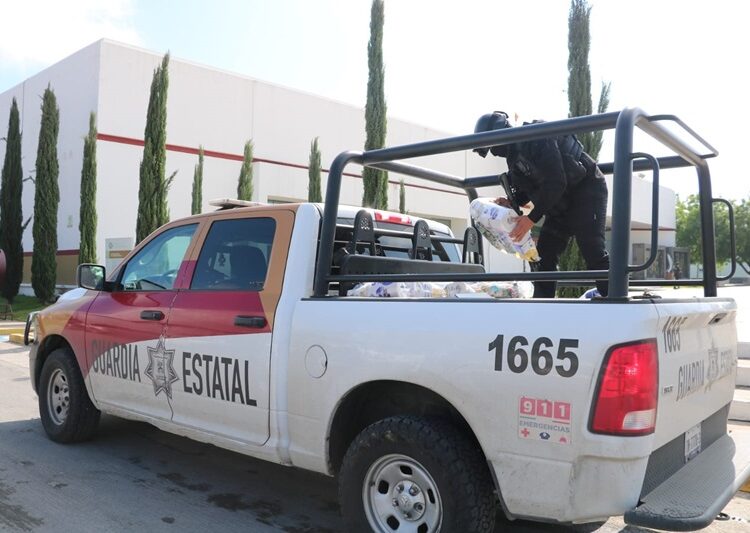 Llevan SSPT y PC despensas y atención médica a ejido de San Nicolás