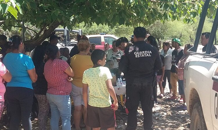 Continúa Secretaría de Seguridad Pública apoyando a comunidades afectadas por “Alberto”