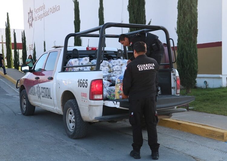 Continúa Secretaría de Seguridad Pública apoyando a comunidades afectadas por “Alberto”