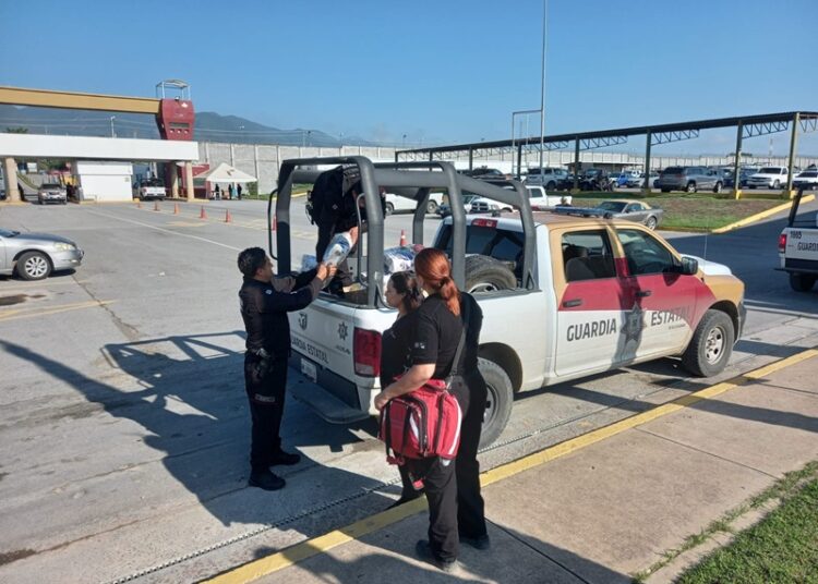 Continúa Secretaría de Seguridad Pública apoyando a comunidades afectadas por “Alberto”