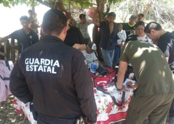 Continúa Secretaría de Seguridad Pública apoyando a comunidades afectadas por “Alberto”