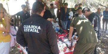 Continúa Secretaría de Seguridad Pública apoyando a comunidades afectadas por “Alberto”