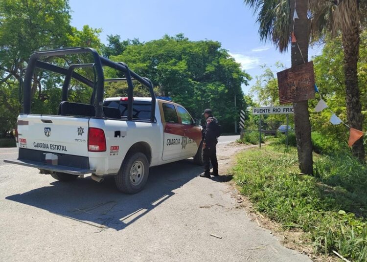 Realiza Guardia Estatal acciones preventivas en zonas de riesgo ante anuncio de próximas lluvias