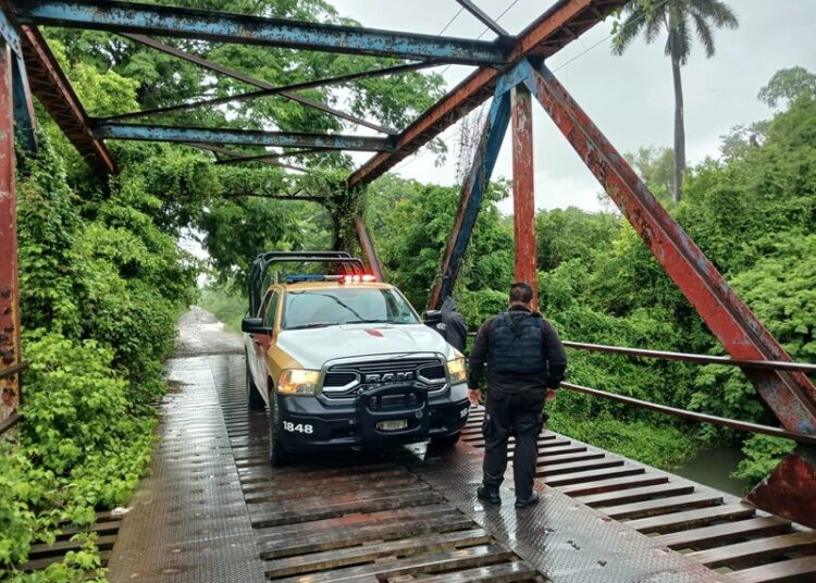 Realiza Guardia Estatal acciones preventivas en zonas de riesgo ante anuncio de próximas lluvias