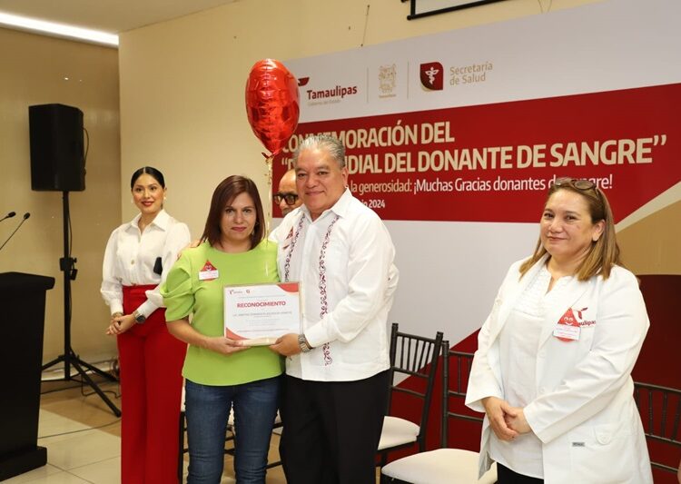 Bajo el lema “20 años celebrando la generosidad” conmemora Salud Día del Donante de Sangre