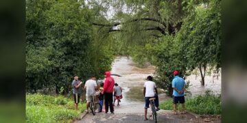 Se llenan los ríos en Tamaulipas