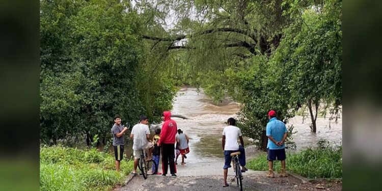 Se llenan los ríos en Tamaulipas