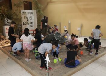 Simularán excavación en divertida actividad arqueológica