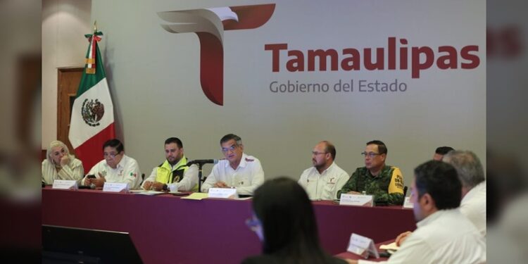 “Tamaulipas preparado ante posible llegada de tormenta tropical”: Gobernador
