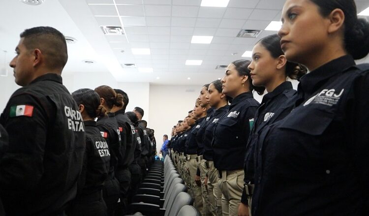 Entrega USJT nueva generación de 60 elementos de Guardia Estatal y Policía de Investigación