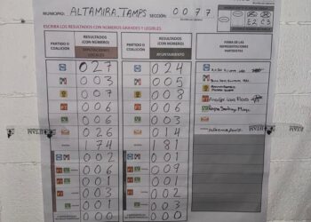 Inicia recuento de votos en Altamira