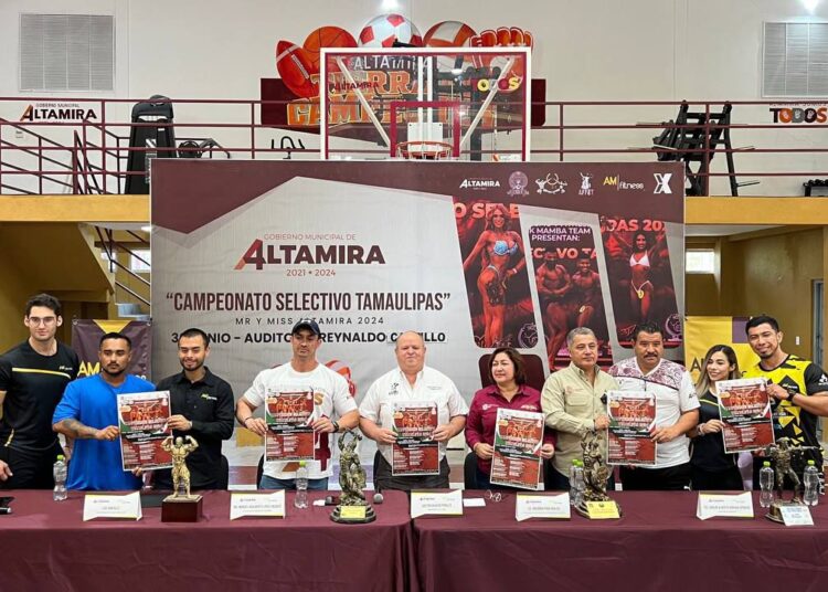 Fomenta Altamira el fisicoconstructivismo con campeonato selectivo