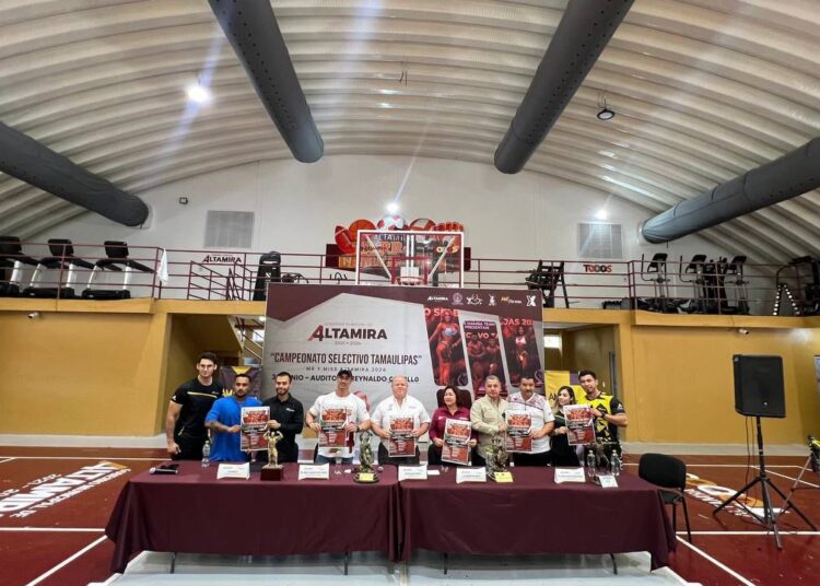 Fomenta Altamira el fisicoconstructivismo con campeonato selectivo