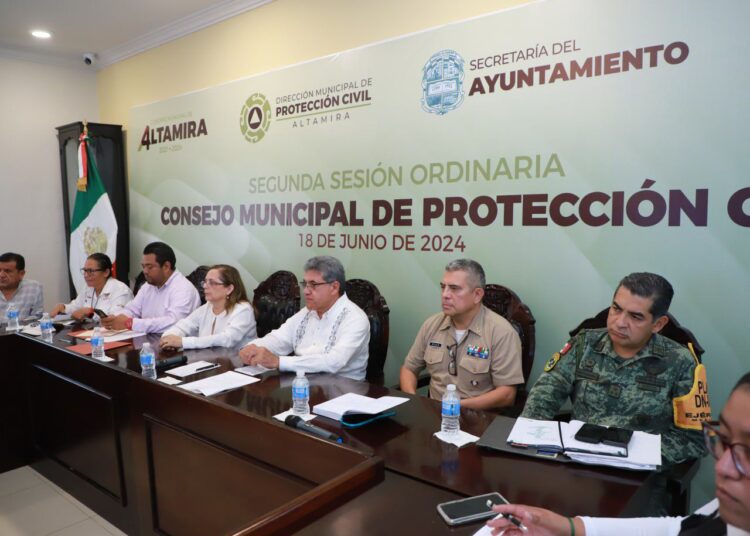 Altamira fortalece protocolos por temporada de huracanes