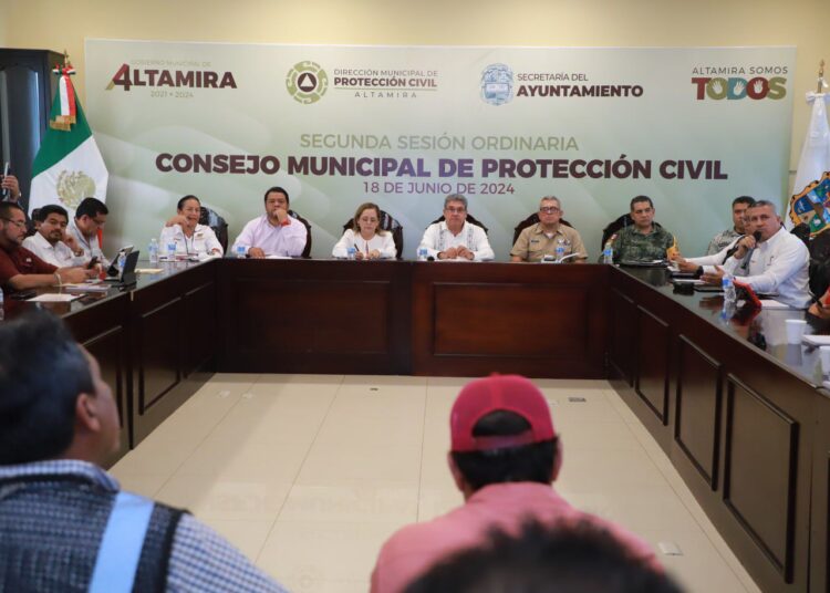 Altamira fortalece protocolos por temporada de huracanes