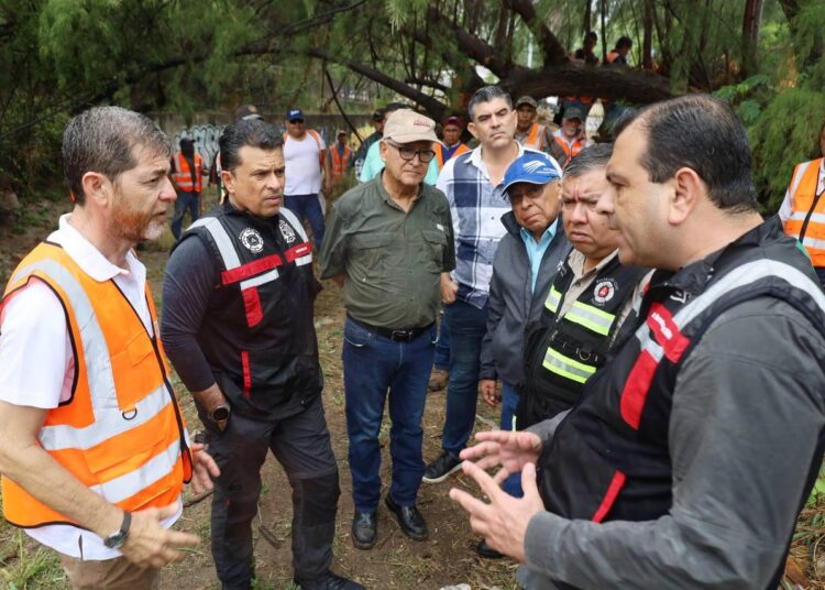 Alcalde Gattás supervisa drenes del norponiente de Victoria
