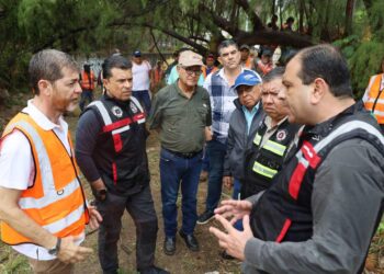 Alcalde Gattás supervisa drenes del norponiente de Victoria