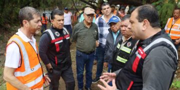 Alcalde Gattás supervisa drenes del norponiente de Victoria