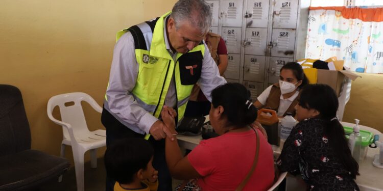 Fortalece SST la atención en zonas afectadas por las lluvias