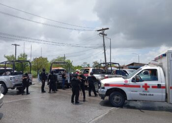 Enfrentamiento en Matamoros deja a policía sin vida