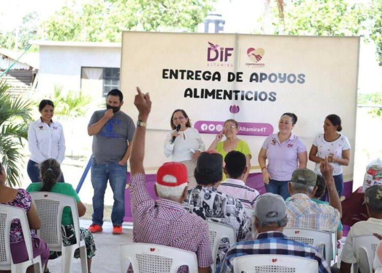 DIF Altamira reinicia apoyos alimenticios para adultos mayores