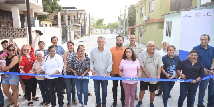 Chucho Nader continúa modernizando Red Vial de Tampico