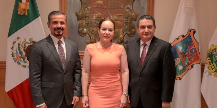 En NLD, fortalece Carmen Lilia cierre de su administración