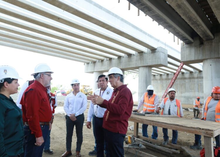 Supervisa AVA importantes obras en el sur