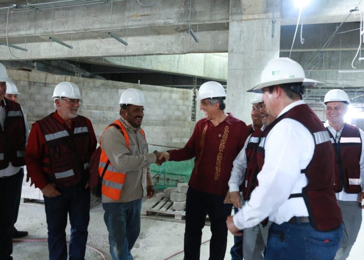 Supervisa AVA importantes obras en el sur